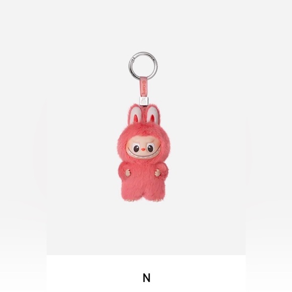 Pin For Love “N” (hot pink) - Pop Mart The Monsters -100% Authentic Labubu - Picture 2 of 13